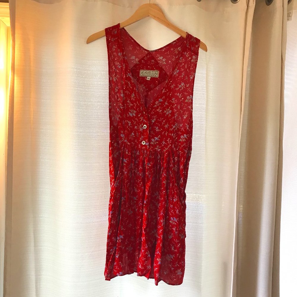 Vintage Kamellia By Desire Dress w/ Pockets